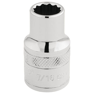 Draper HI-TORQ 12 Point Socket, 1/2" Sq. Dr., 7/16" 33600 Draper - Town Tools 