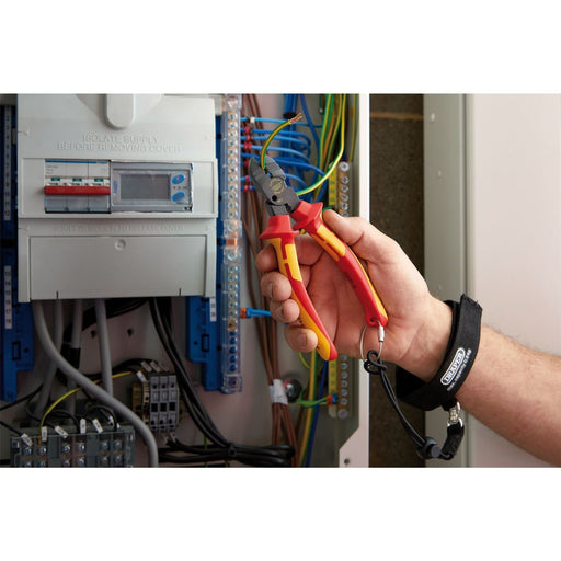 Draper XP1000 VDE Tethered 4-in-1 Combination Cutter, 160mm Draper - Town Tools