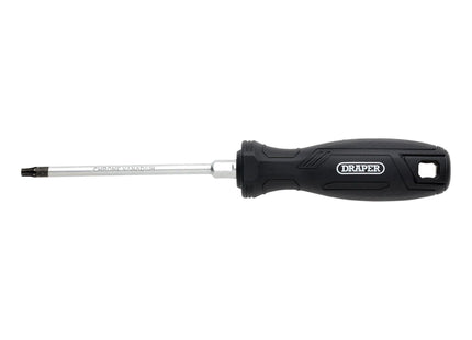 Draper Draper TX-STAR Tamperproof Hard Grip Screwdriver, T20H x 100mm Draper - Town Tools