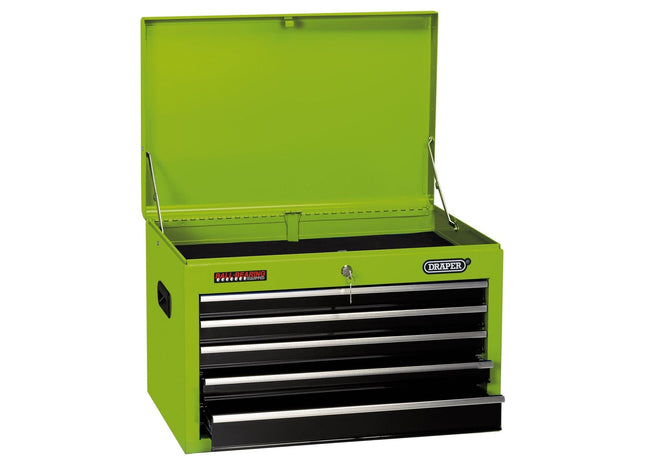 Draper Tool Chest, 5 Drawer, 26", Green 35739 Draper - Town Tools 