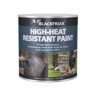 Blackfriar High-Heat Resistant Paint Black 250ml Blackfriar - RockBottom Northampton