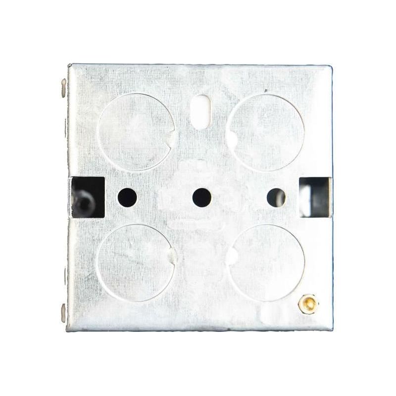 Dencon Metal Back Box 1-Gang 35mm Dencon - RockBottom Northampton