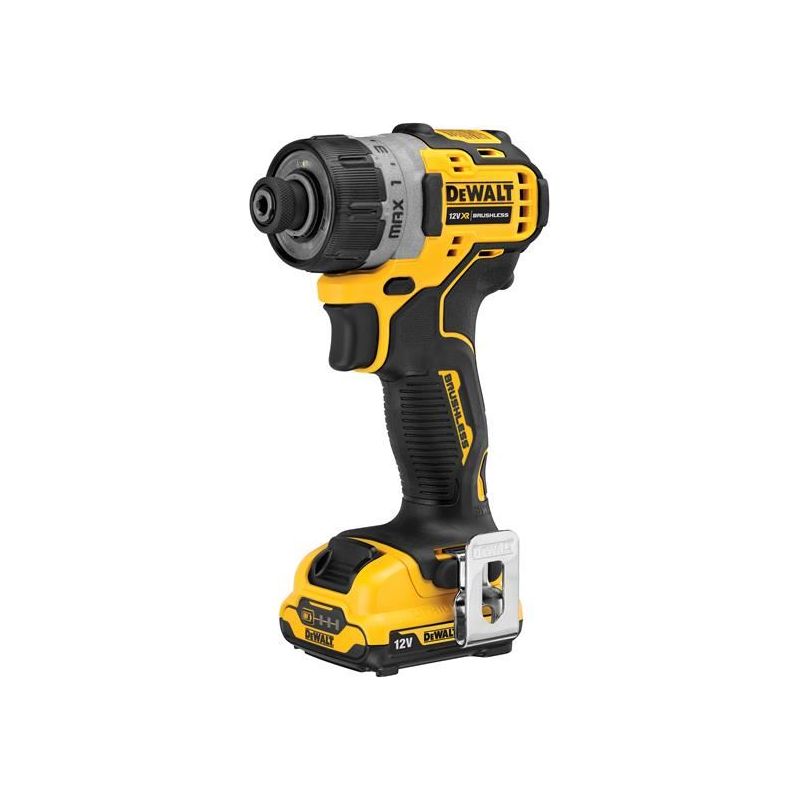 Dewalt Power Tools DCF601D2 XR Brushless Sub-Compact Screwdriver 12V 2 x 2.0Ah Li-ion DeWALT Power Tools - RockBottom Northampton
