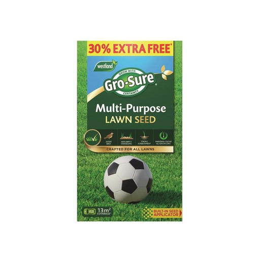 Gro-Sure Multi-Purpose Lawn Seed 10m² + 30% Free Gro-Sure - RockBottom Northampton