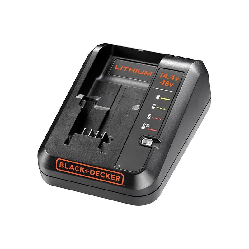 Black + Decker BDC1A-GB Multi-Voltage Charger 14.4-18V Li-ion BLACK + DECKER - RockBottom Northampton