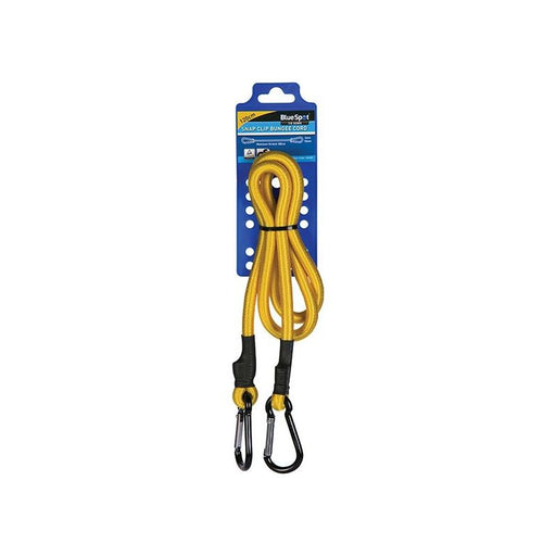 Bluespot Tools Snap Clip Bungee 120cm x 10mm BlueSpot Tools - RockBottom Northampton