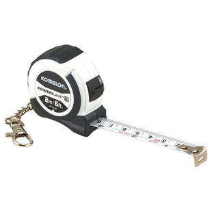 Komelon PowerBlade™ II Pocket Key Ring Tape 2m/6ft (Width 13mm) Komelon - RockBottom Northampton