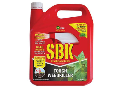 Vitax SBK Brushwood Killer Ready To Use 4 litre Vitax - RockBottom Northampton