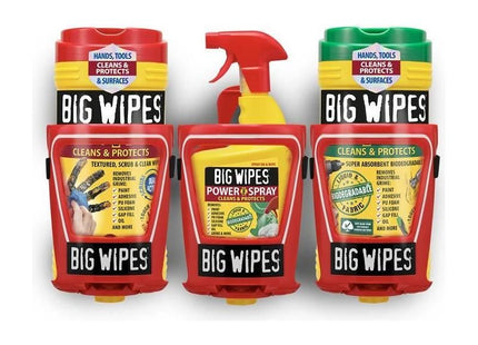 Big Wipes ‘CAGE’ Van/Wall Bracket Big Wipes - RockBottom Northampton