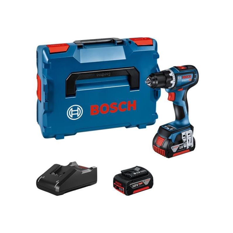 Bosch GSR 18V-90C Professional Drill Driver 18V 2 x 4.0Ah Li-ion Bosch - RockBottom Northampton