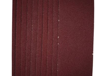 Draper 1/3 Sanding Sheets, 93 x 230mm, 40 Grit (Pack of 10) 55737 Draper - Town Tools 