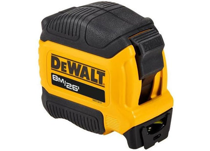 Dewalt Compact Series Tape Measure 8m/26ft (Width 28mm) Dewalt - RockBottom Northampton