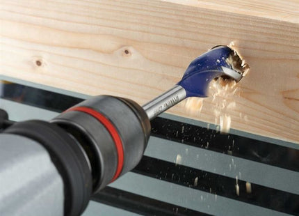 Irwin® Blue Groove 6X Stubby Wood Bit 22 x 100mm IRWIN® - RockBottom Northampton