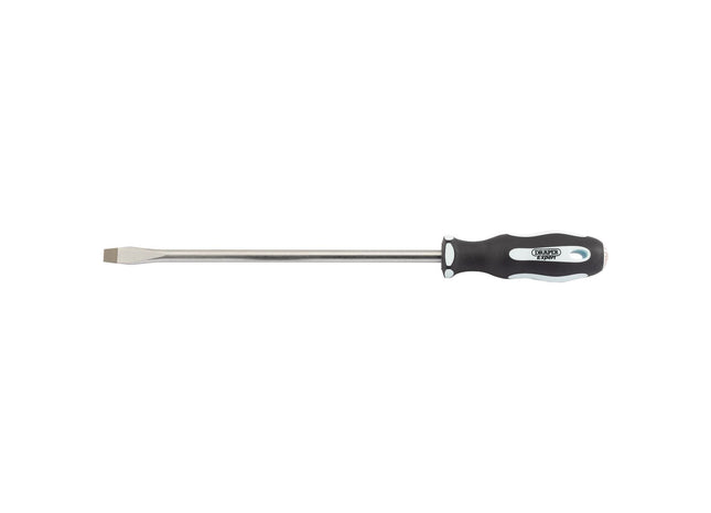 Draper Plain Slot Soft Grip Screwdriver, 10 x 250mm 34981 Draper - Town Tools 