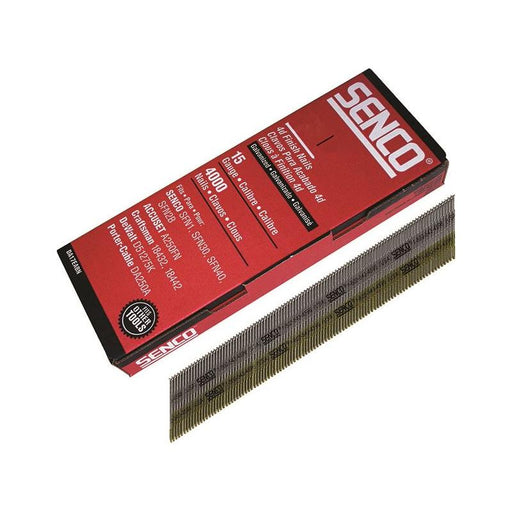 Senco Chisel Smooth Brad Nails Galvanised 15G x 64mm (Pack 3000) Senco - RockBottom Nothampton