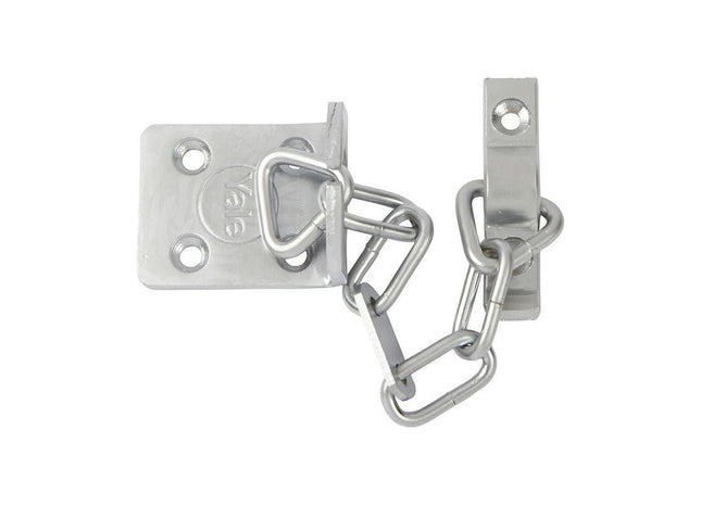 Yale Locks WS6 Security Door Chain - Satin Chrome Finish Yale Locks - RockBottom Northampton