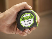 STANLEY Hand Tools Hi-Vis Tylon Tape Measure 5m (16ft) (Width 25mm) STANLEY� Hand Tools - RockBottom Nothampton