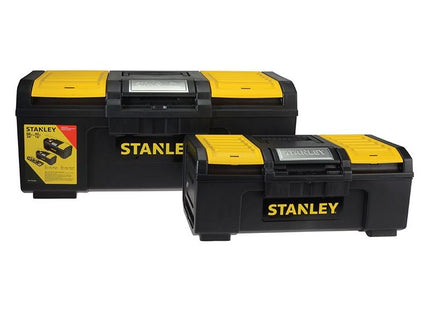 Stanley® Hand Tools One Touch DIY Toolbox 2 Pack 1 x 41cm (16in) & 1 x 60cm (24in) STANLEY® Hand Tools - RockBottom Nothampton
