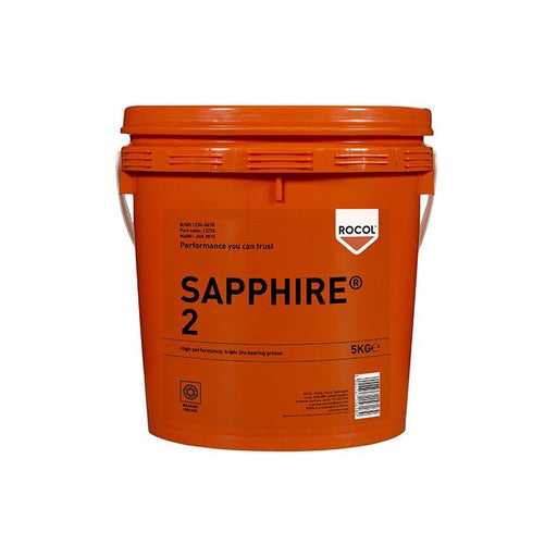 Rocol SAPPHIRE® 2 Bearing Grease Tub 5kg ROCOL - RockBottom Nothampton