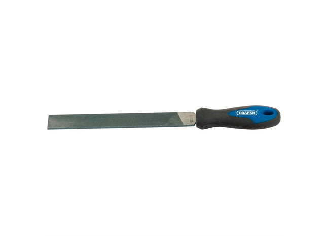 Draper Soft Grip Engineer's Hand File and Handle, 200mm 44953 Draper - Town Tools 