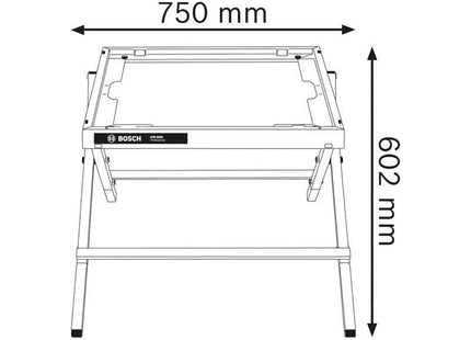 Bosch GTA 6000 Professional Saw Stand Bosch - RockBottom Northampton