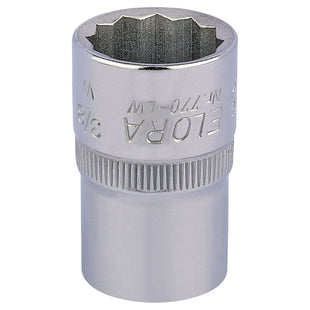 Draper Elora Whitworth Bi-Hexagon Socket, 1/2" Sq. Dr., 3/8" 24830 Draper - Town Tools 