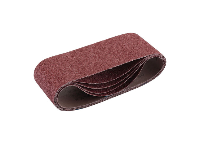 Draper Cloth Sanding Belt, 100 x 610mm, 40 Grit (Pack of 5) 09247 Draper - Town Tools 