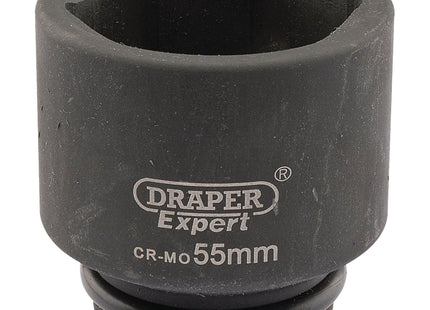 Draper Expert HI-TORQ 6 Point Impact Socket, 3/4" Sq. Dr., 55mm Draper - Town Tools 