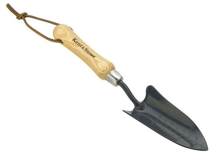 Kent & Stowe Carbon Steel Hand Transplanting Trowel, FSC® Kent & Stowe - RockBottom Northampton