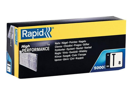 Rapid No.8 Brad Nails 18Ga 40mm (Box 5000) Rapid - RockBottom Nothampton