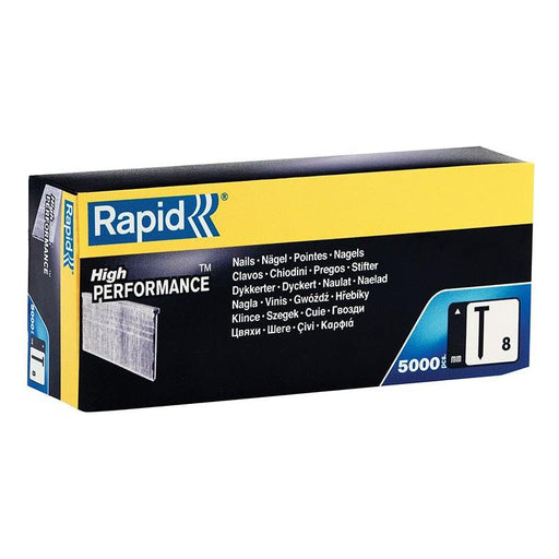 Rapid No.8 Brad Nails 18Ga 40mm (Box 5000) Rapid - RockBottom Nothampton