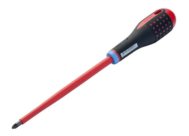 Bahco ERGO VDE Insulated Pozi Screwdriver PZ2 x 100mm Bahco - RockBottom Northampton