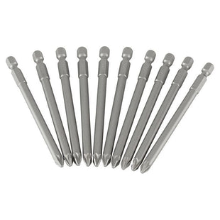 Stanley® Hand Tools Pozidriv Power Bits PZ2 x 100mm (Box 10) STANLEY® Hand Tools - RockBottom Nothampton