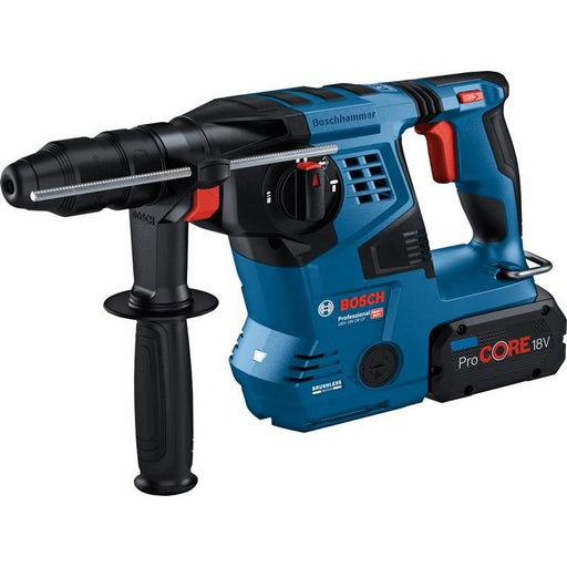 Bosch GBH 18V-28 CF Pro BITURBO SDS-Plus Rotary Hammer 18V 2 x 5.5Ah ProCORE18V Li-ion Bosch - RockBottom Northampton