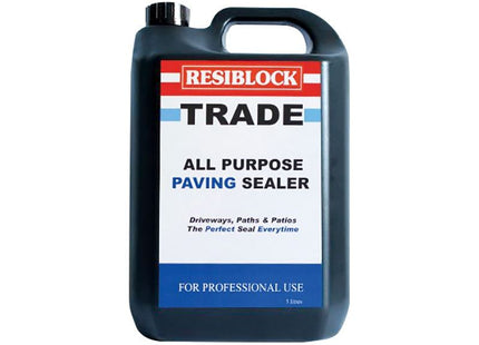 Everbuild Sika Resiblock All Purpose Paving Sealer 5 litre (Trade) Everbuild Sika - RockBottom Northamptin