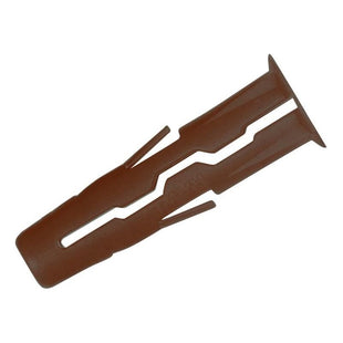 Rawlplug Brown UNO® Plugs 7 x 30mm (Pack 1000) Rawlplug - RockBottom Nothampton