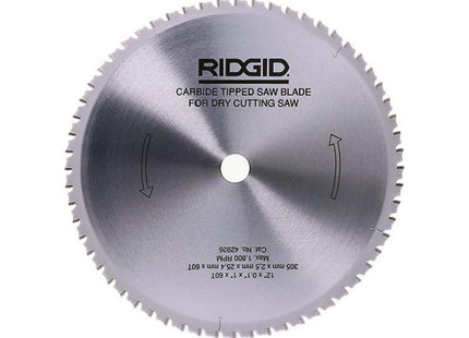Ridgid 58476 TCT Saw Blade for 590L 355 x 25.4mm Bore x 80T RIDGID - RockBottom Nothampton