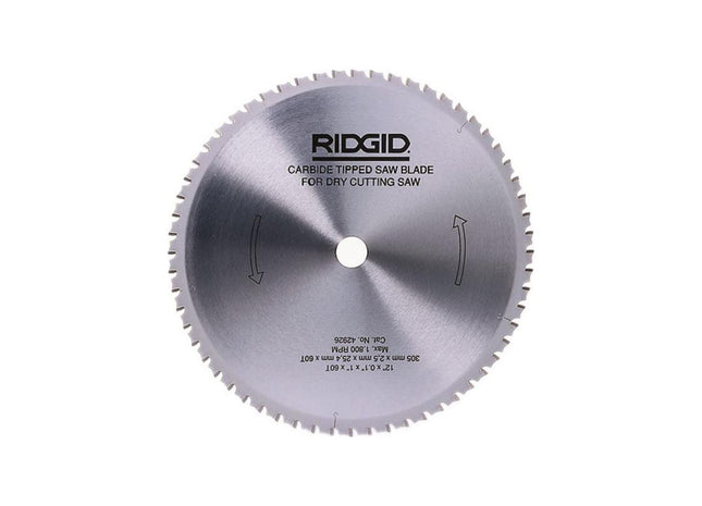 Ridgid 58476 TCT Saw Blade for 590L 355 x 25.4mm Bore x 80T RIDGID - RockBottom Nothampton