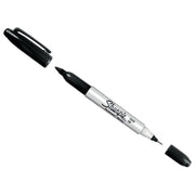 Sharpie® Twin Tip Permanent Marker Black Sharpie® - RockBottom Nothampton
