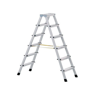 Zarges Anodised Double-Sided Steps, Open 1.19m 2 x 5 Rungs Zarges - RockBottom Northampton