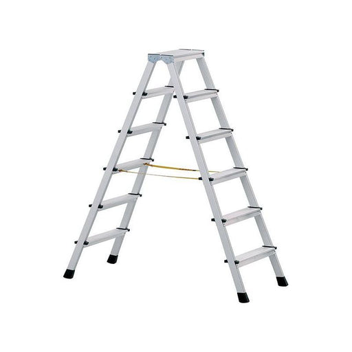 Zarges Anodised Double-Sided Steps, Open 1.19m 2 x 5 Rungs Zarges - RockBottom Northampton