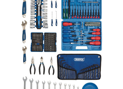 Draper Top Chest Tool Kit, 9 Drawer (216 Piece) Draper - Town Tools