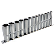 Bluespot Tools 3/8in Drive Deep Socket Set, 13 Piece BlueSpot Tools - RockBottom Northampton