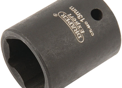 Draper Expert HI-TORQ 6 Point Impact Socket, 1/4" Sq. Dr., 13mm Draper - Town Tools 