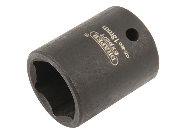 Draper Expert HI-TORQ 6 Point Impact Socket, 1/4" Sq. Dr., 13mm Draper - Town Tools 