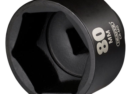 Draper Draper HI-TORQ Impact Socket, 1" Sq. Dr. 80mm Draper - Town Tools
