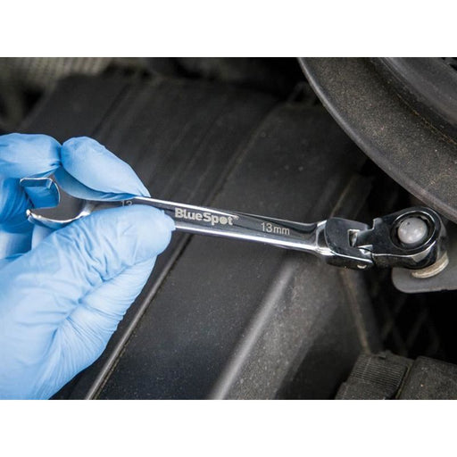 Bluespot Tools Flexible Head Ratchet Set, 8 Piece BlueSpot Tools - RockBottom Northampton