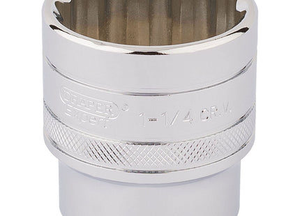 Draper HI-TORQ 12 Point Socket, 1/2" Sq. Dr., 1.1/4" 33729 Draper - Town Tools 