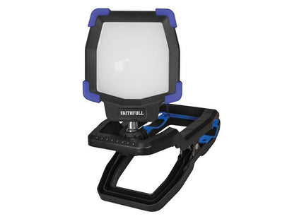 Faithfull Power Plus Rechargeable Clip Light 30W Faithfull Power Plus - RockBottom Northampton