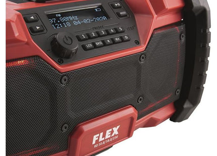 Flex Power Tools RD 10.8/18.0/230 Cordless Radio 240V & Li-ion Bare Unit Flex Power Tools - RockBottom Northampton